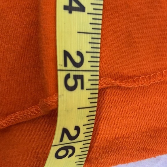Orange Flowy “Good People Approved “ Racerback Tank By Elevate in Size Large - Picture 5 of 5